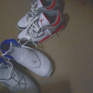 Jordan retro 18 o.g.  and retro 3 fire red
